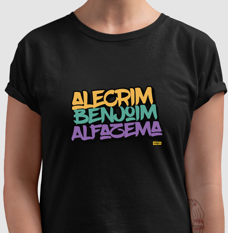 Camiseta Umbanda - Alecrim, Benjoim e Alfazema