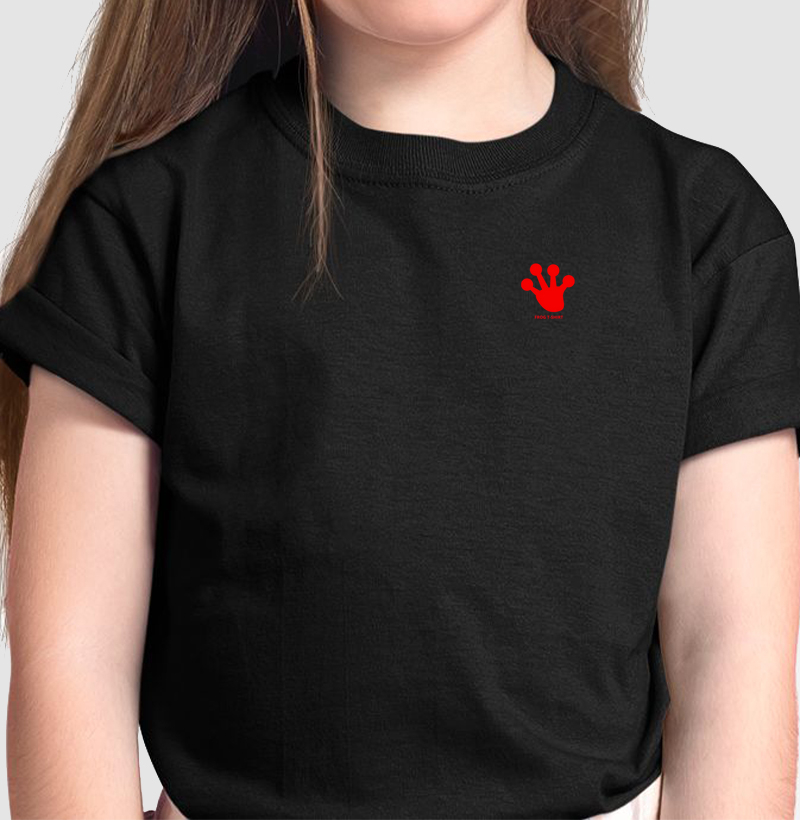 Camiseta logo vermelho