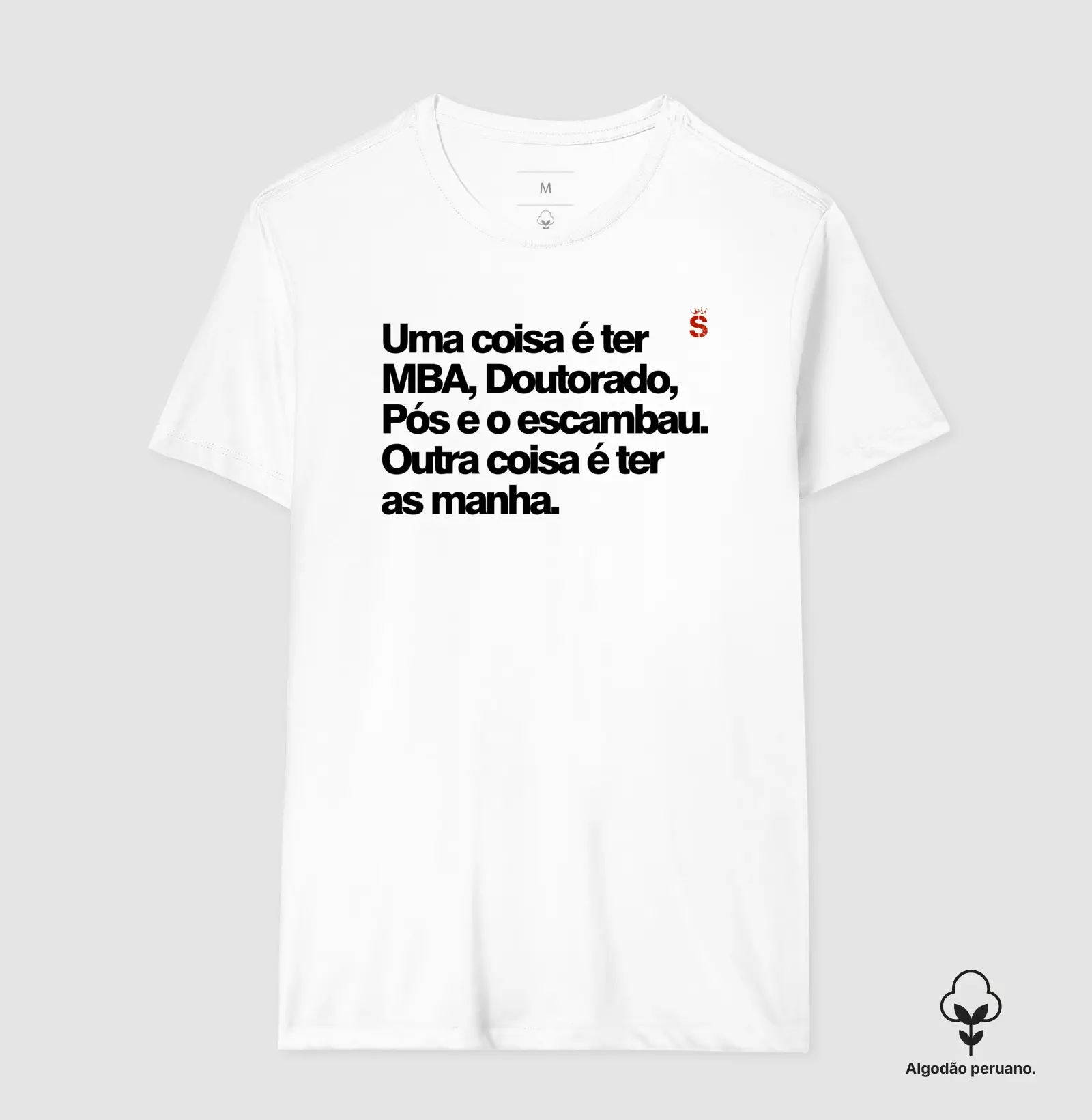 Uma coisa é ter MBA