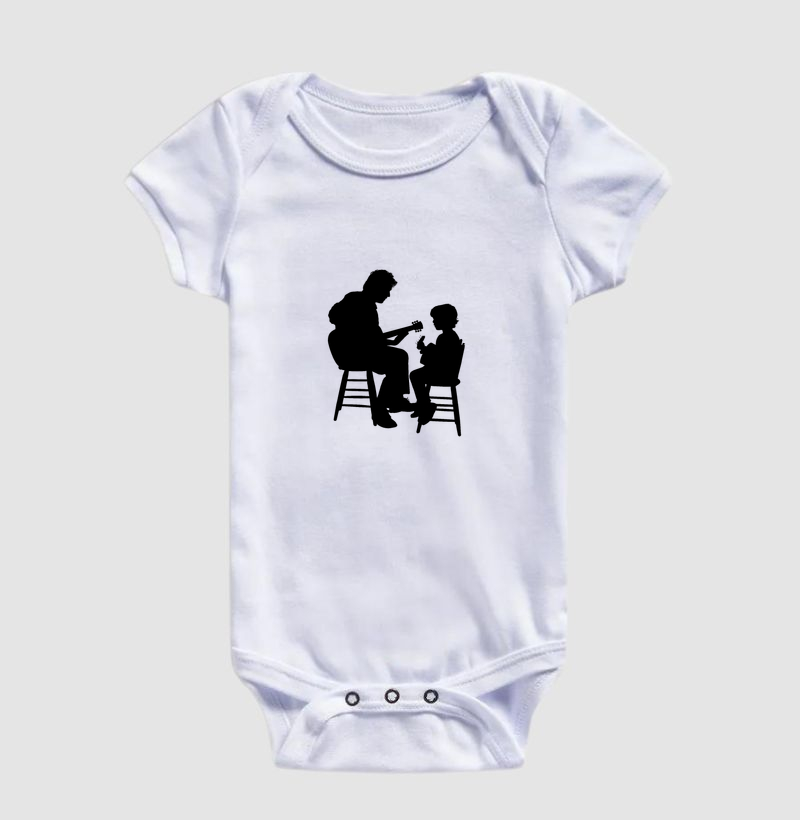 Pai e Filho Violonistas - Primeira aula de violão