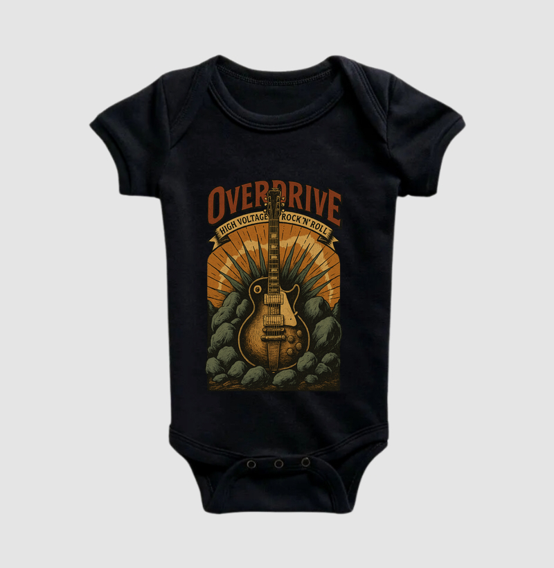 camiseta-overdrive-rock-roll-high-voltage-guitarra