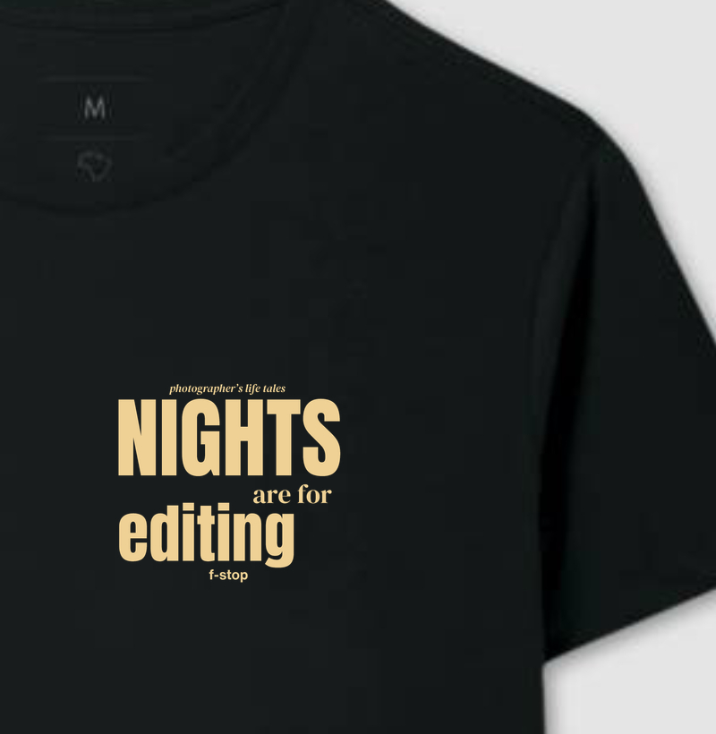 Nights are for editing - bolso
