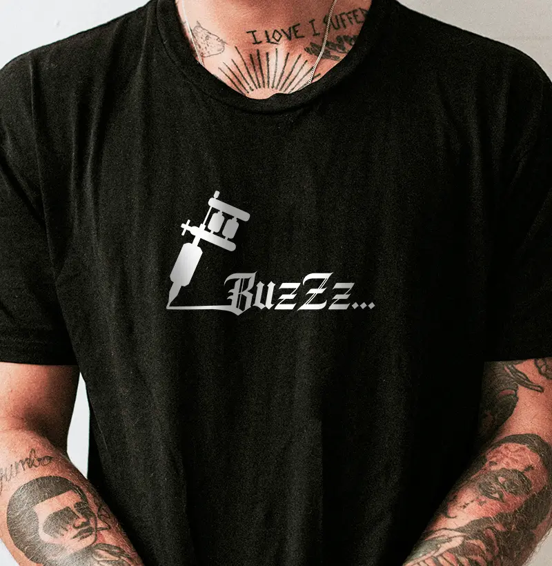 "BuzZz" Barulho da máquina de tatuagem