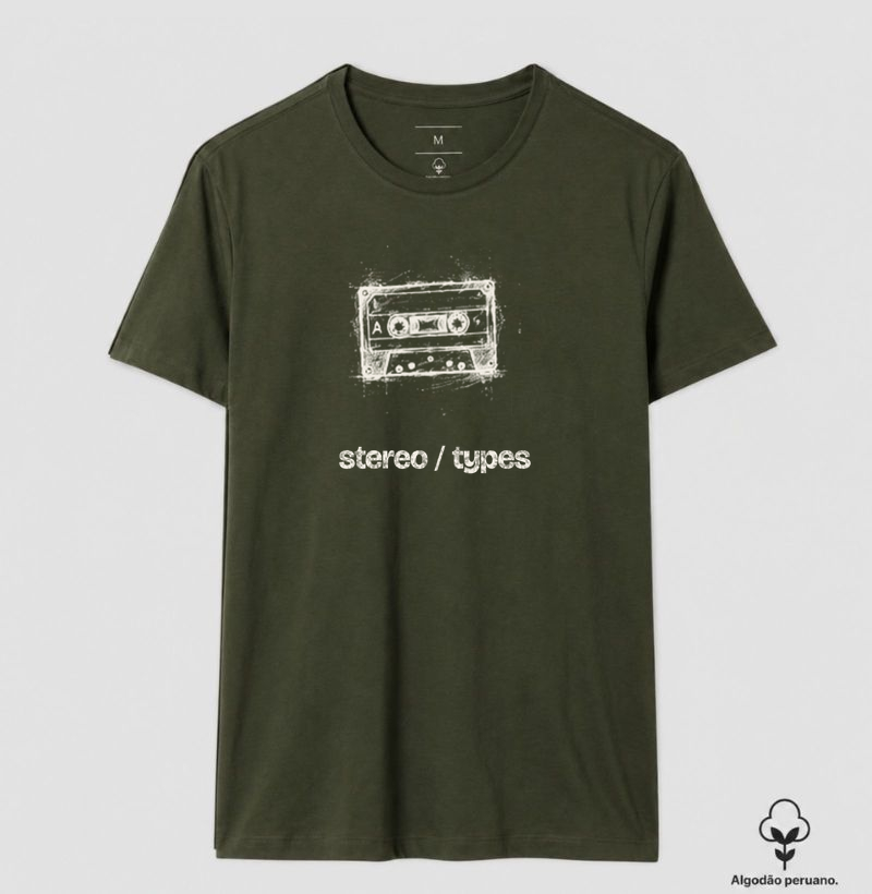 Fita Cassete · Carvão · Traço Claro · STEREO TYPES