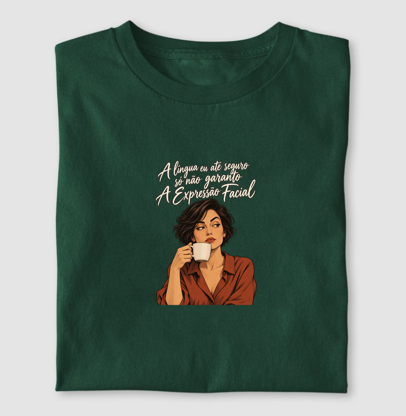 Camiseta Meu Rosto Entrega