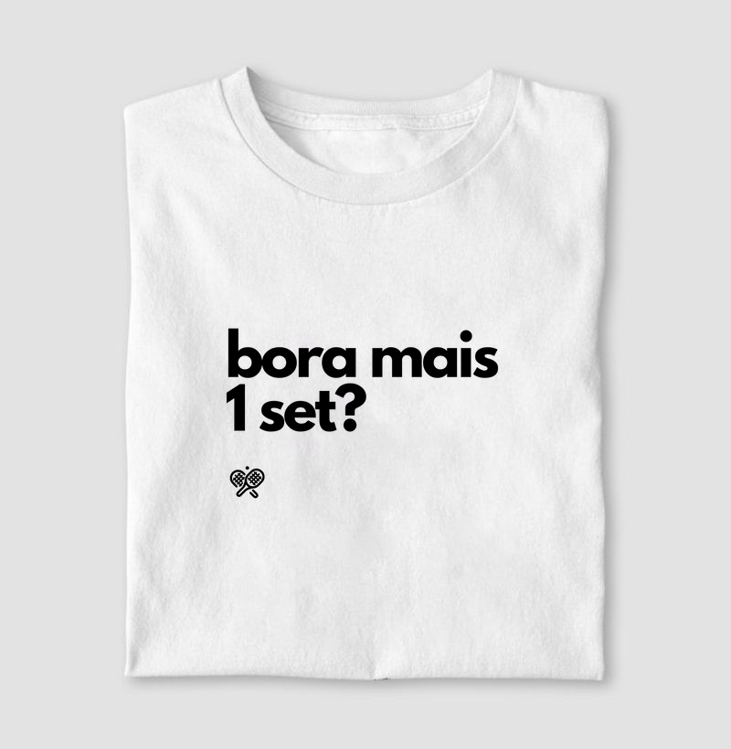 Camiseta Bora Mais 1 Set Peito