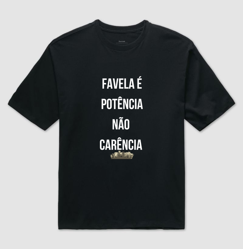 Camisa Oversized Favela