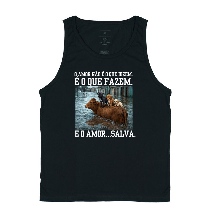 O AMOR NÃO É O QUE DIZEM. É O QUE FAZEM.E O AMOR...SALVA.