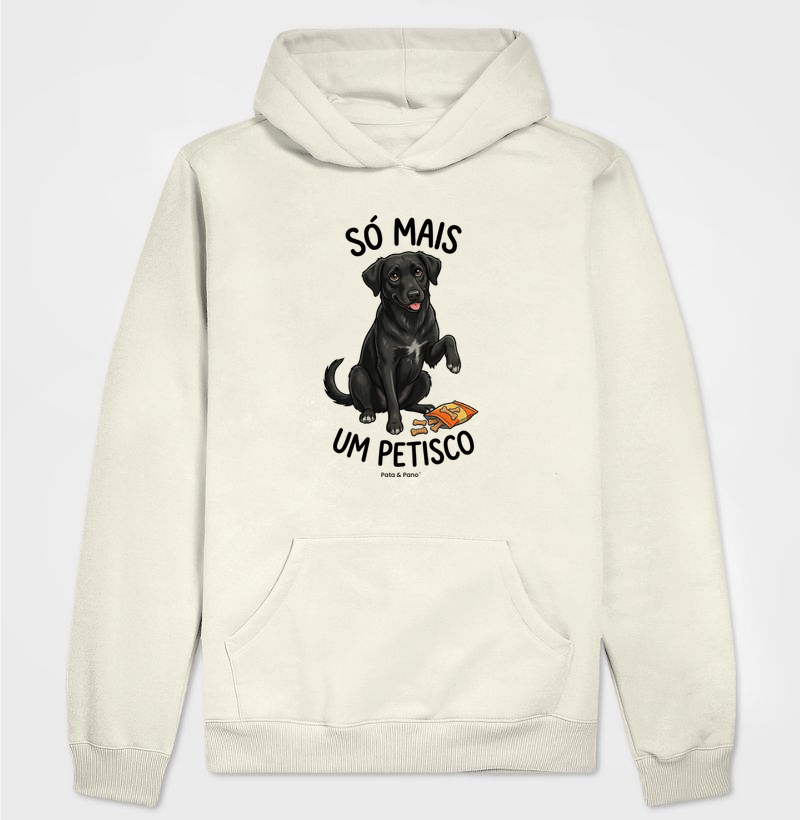 HOODIE MOLETOM VIRA-LATA PRETO PETISCO