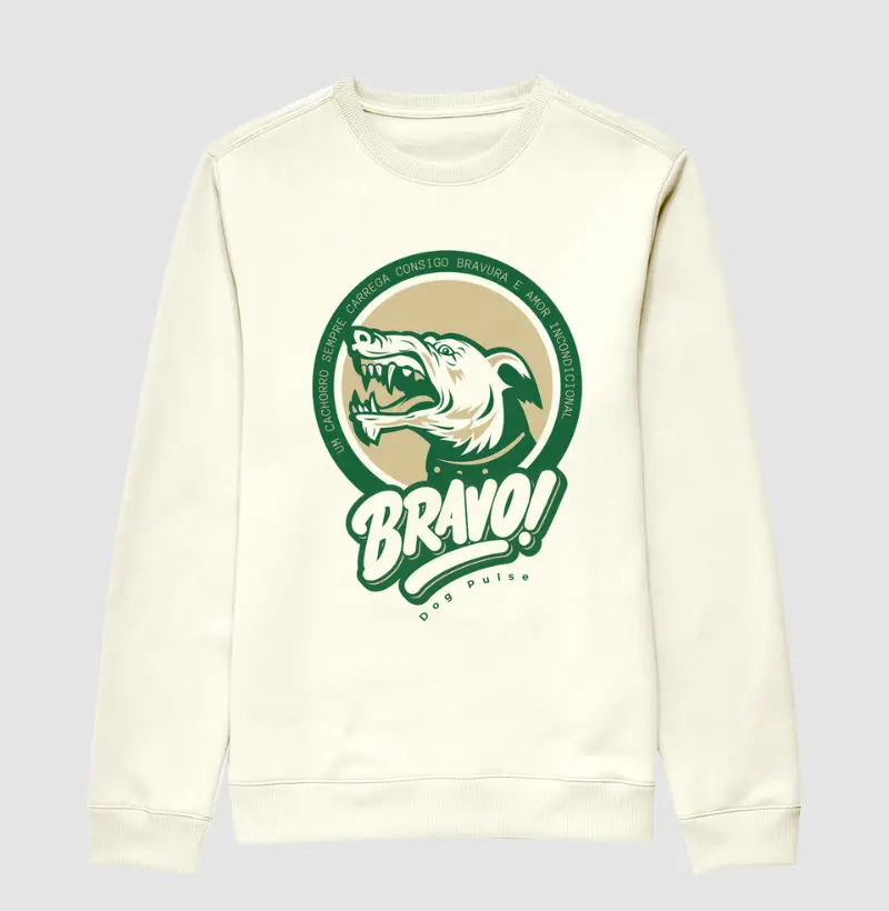 Suéter Moletom Dog Pulse - Bravo Green