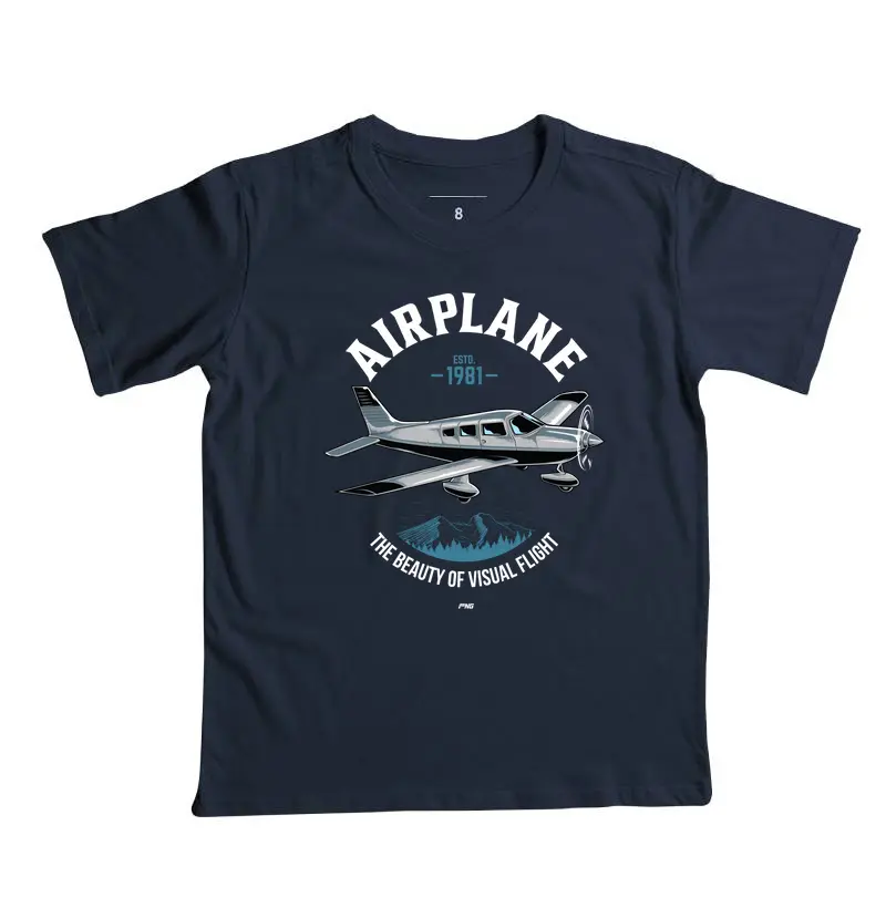 Camiseta Infantil - Visual Flight