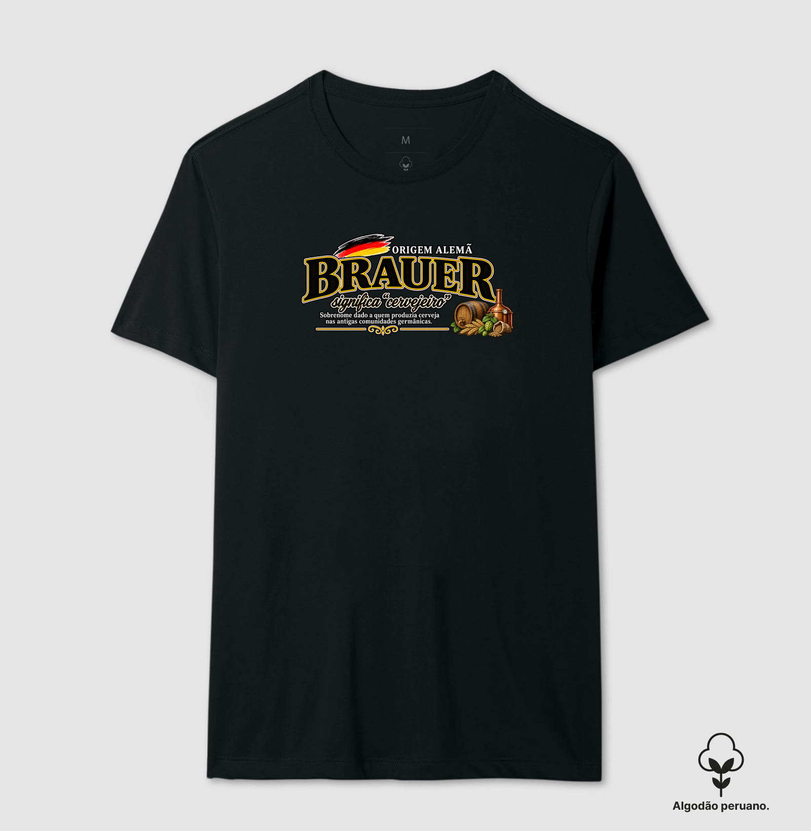 Brauer  - Camiseta Algodão Peruano
