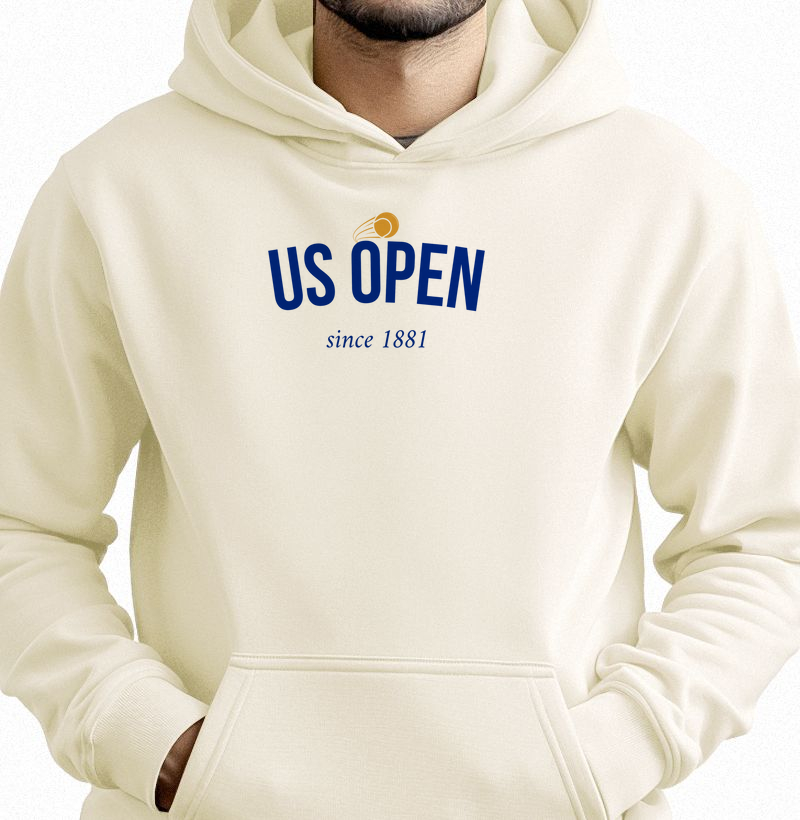 US Open - desde 1881 - Moletom com capuz