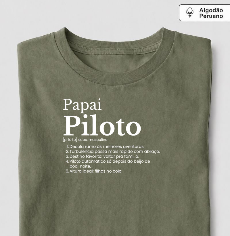 Papai Piloto de avião - definição (algodão peruano)