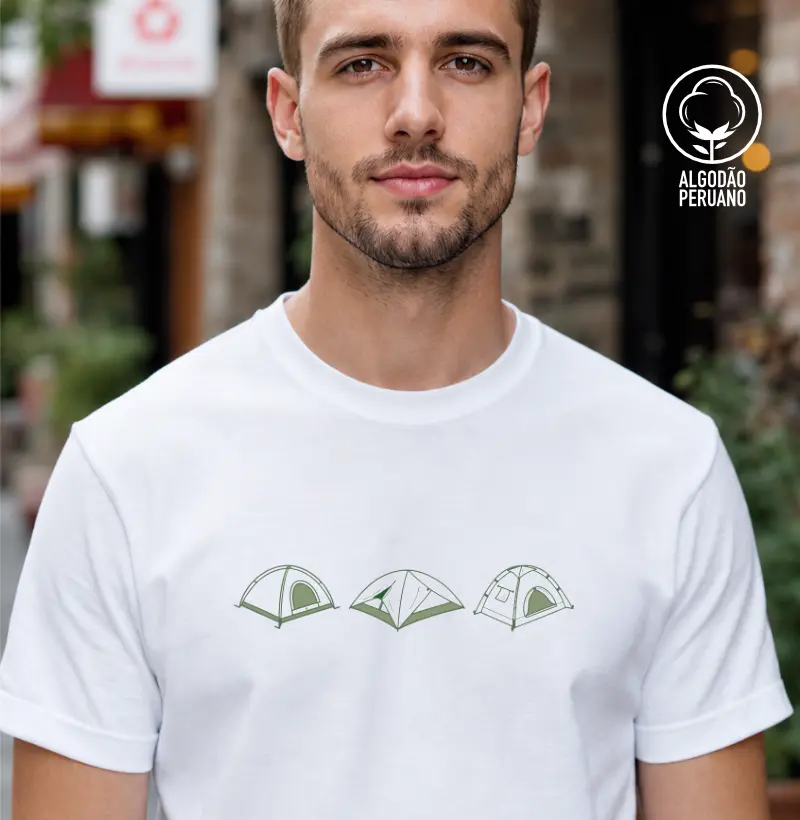 Camiseta Alma Outdoor | Coleção de Barracas