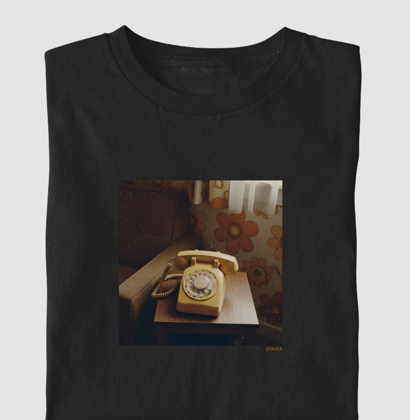 Telefone de disco anos 70