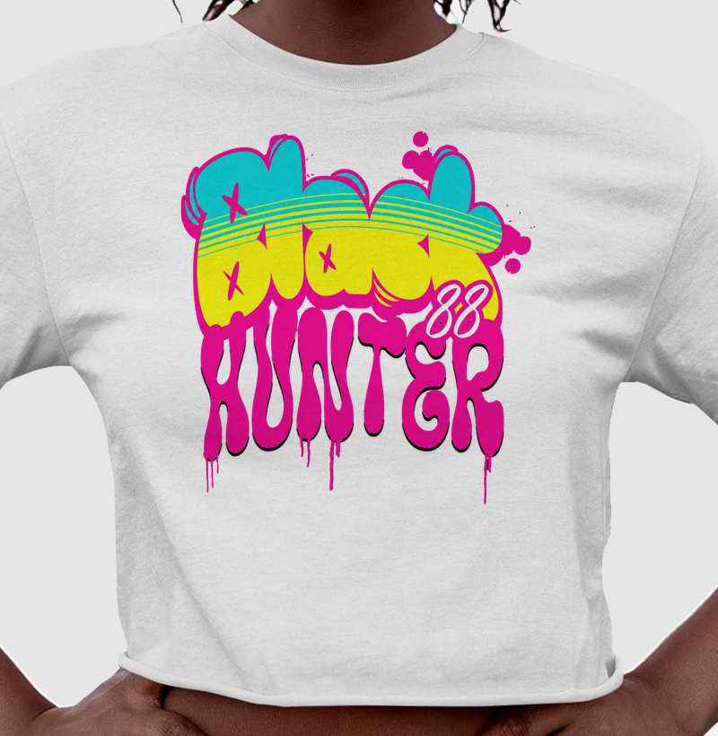 cropped grafite black hunter