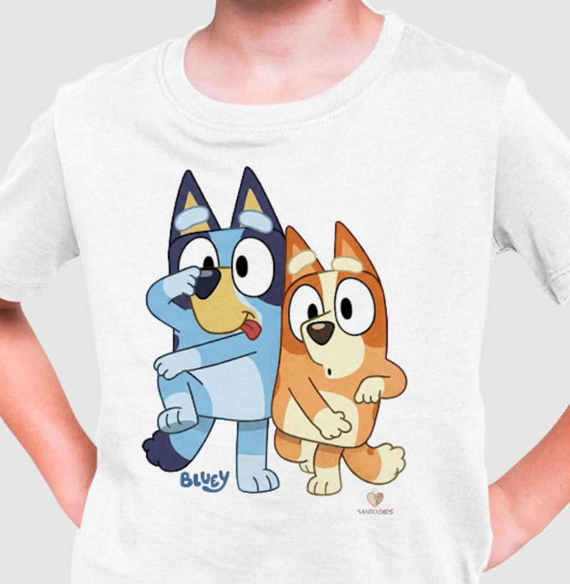 Camiseta Infantil Algodão - Passinho das Irmãs Caninas