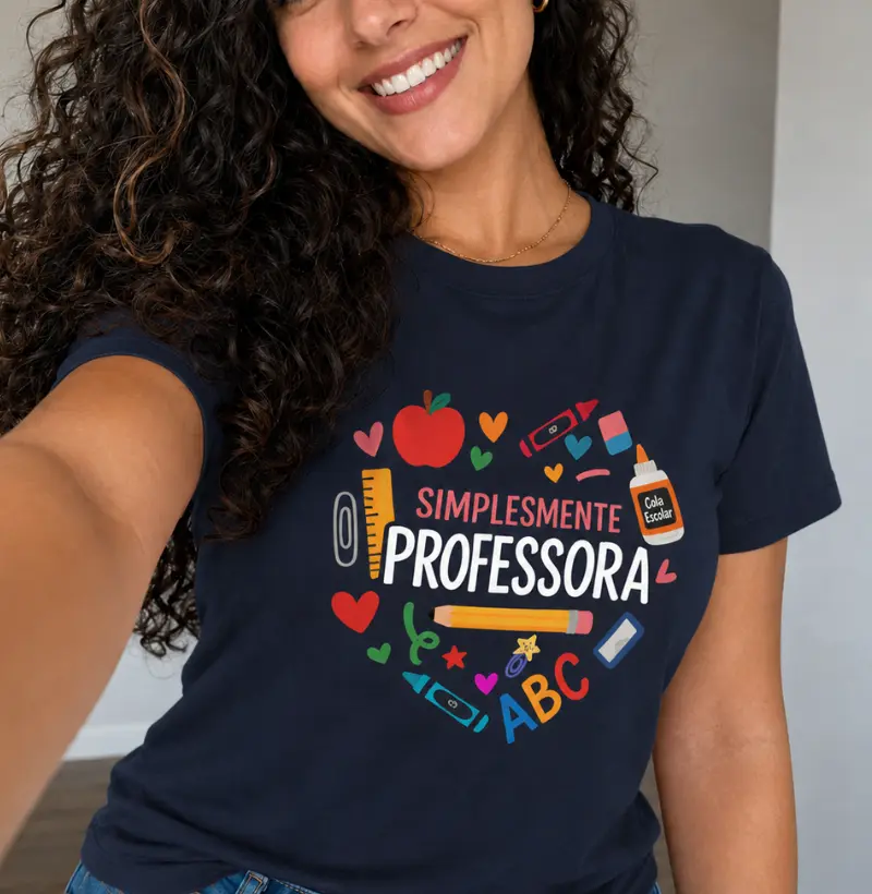 Camiseta | Simplesmente Professora