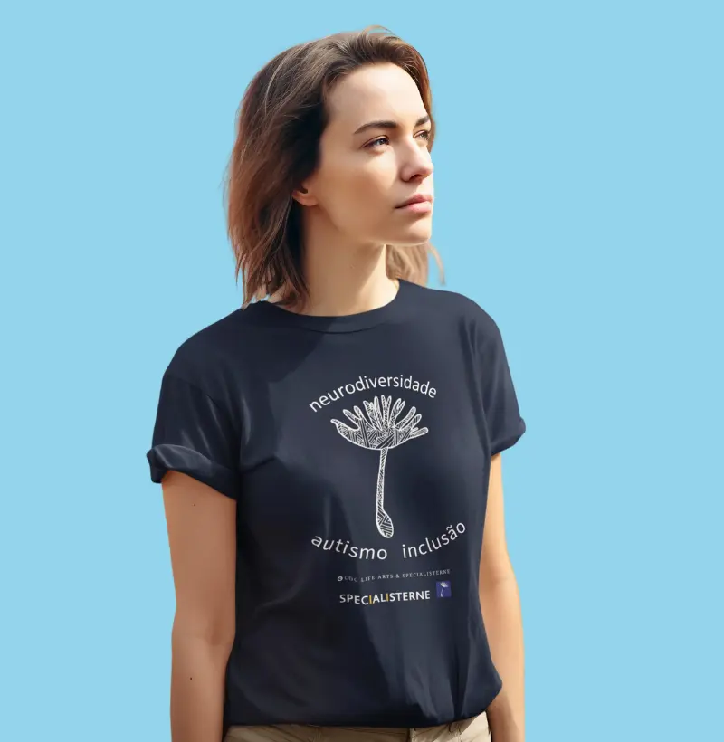 Camiseta Specialisterne Adulto Inclusão by Mírian Cristina