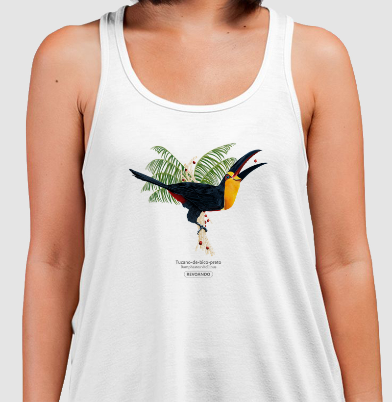 Aves do Brasil - Tucano-de-bico-preto - Regata