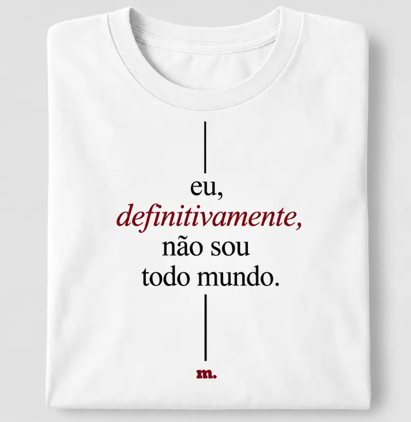 Sou fora do Padrão.