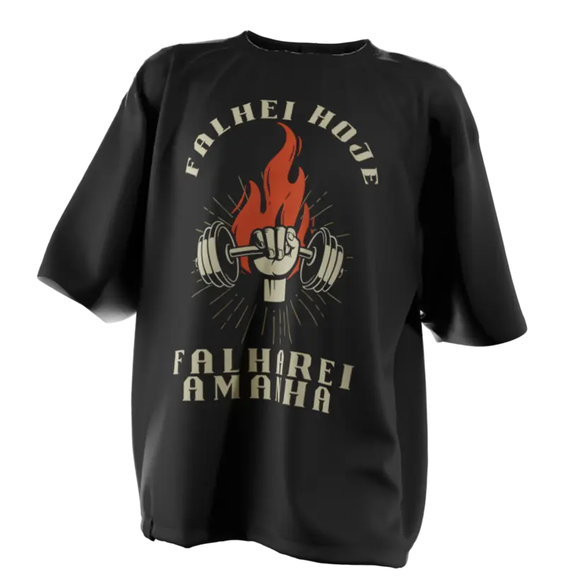 Falhei hoje, falharei amanhã