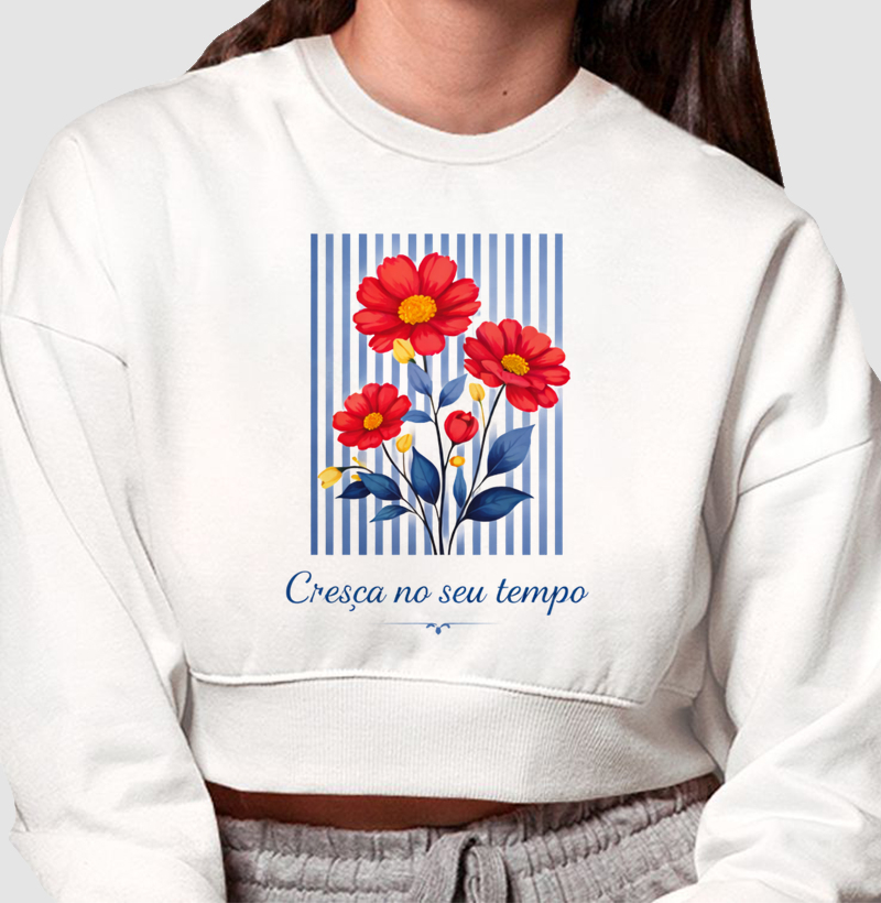 Camiseta Cresça no seu tempo