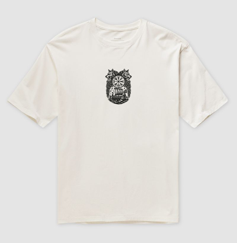 Vegvísir Guardião – Entre Lobos e Drakkars