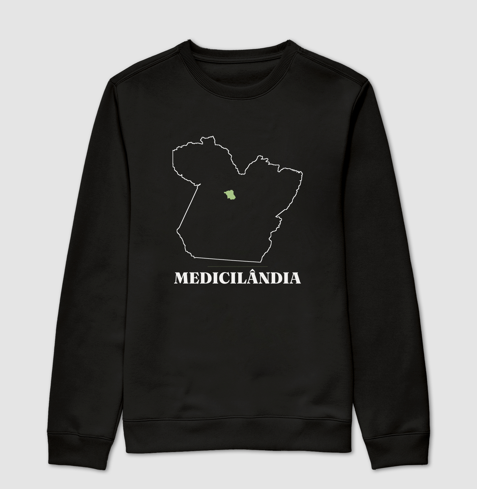 Medicilândia | Traço PA - Suéter Moletom