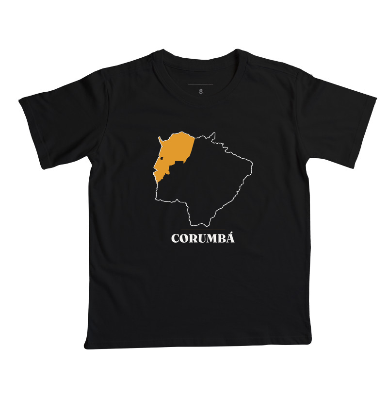 Corumbá | Traço MS - Camiseta Infantil