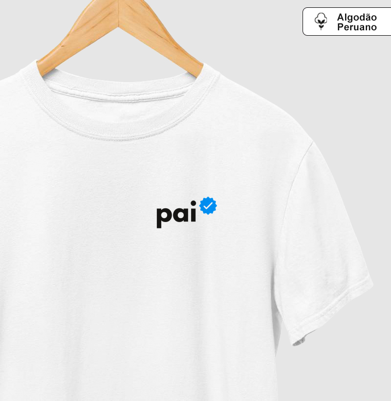 Pai ✔️ Algodão Peruano - O título verificado mais importante de uma vida