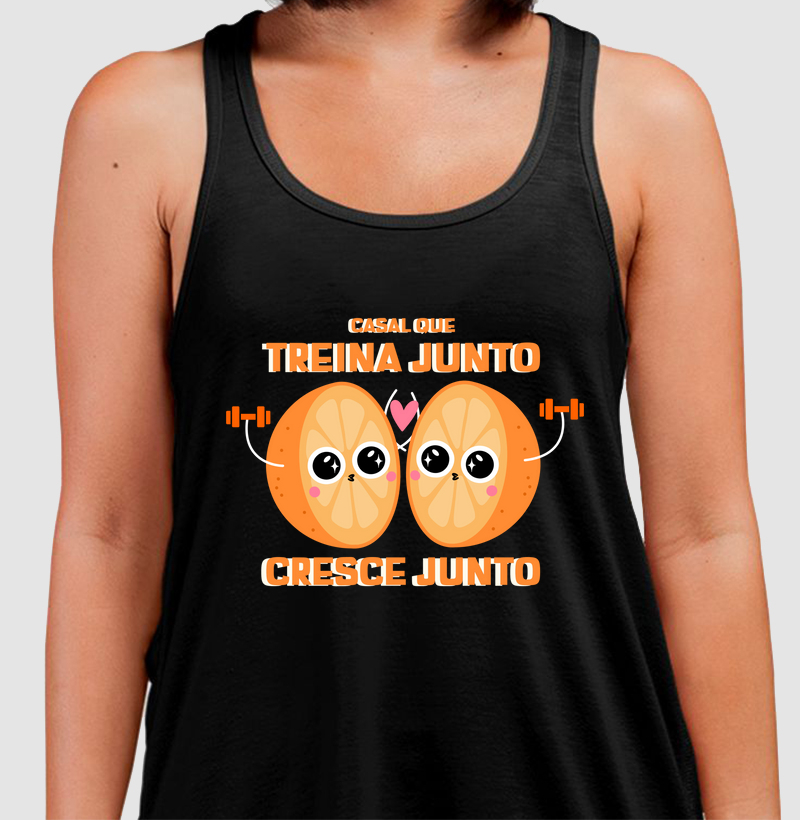 Casal que treina junto, cresce junto
