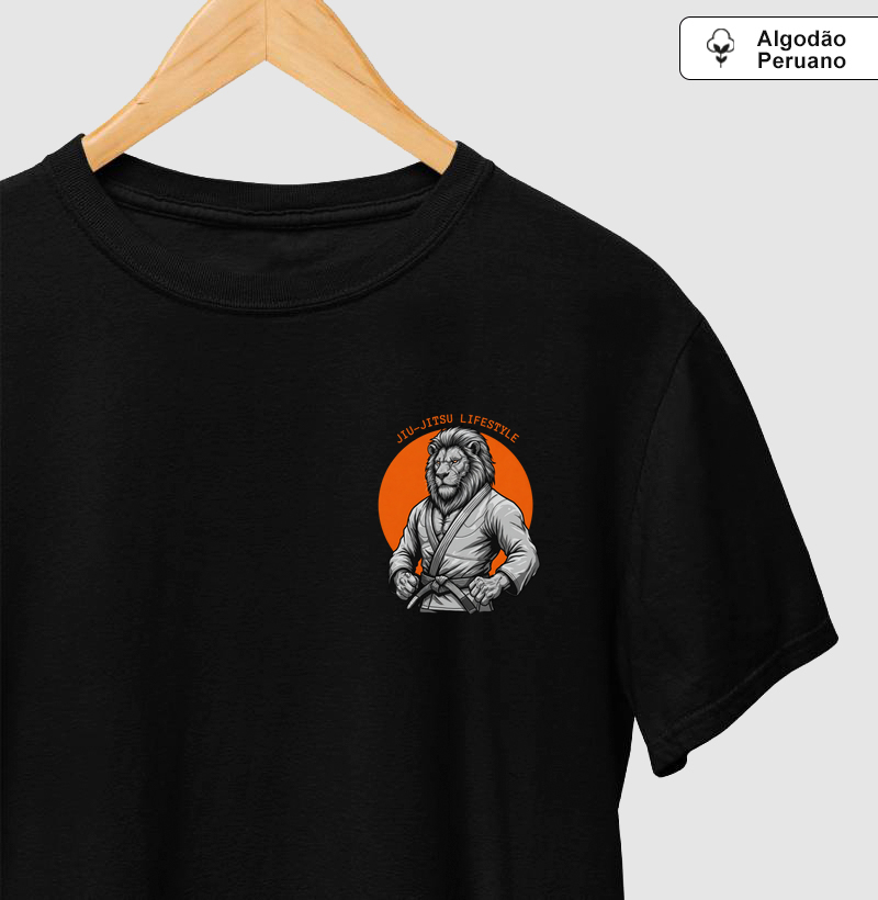 Lion - Jiu-Jitsu - Lifestyle - Algodão Peruano