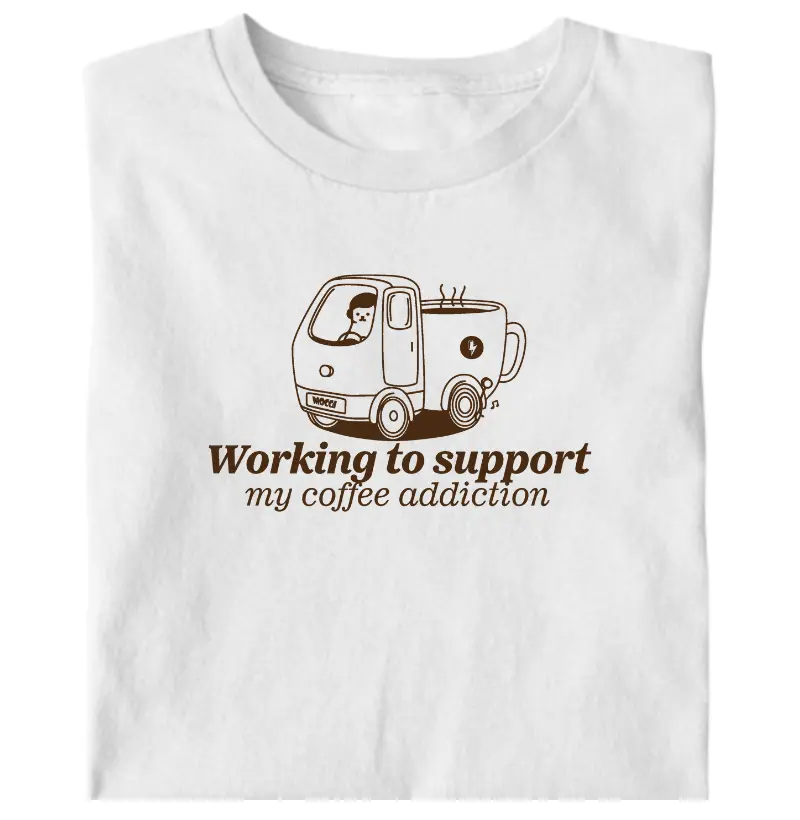 Working to support my coffee addiction