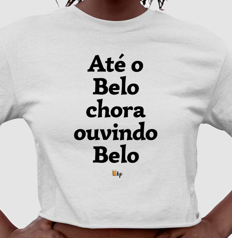 Belo emocionado