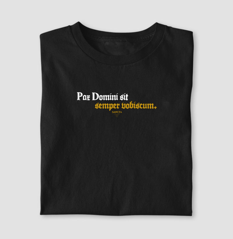 Pax Domini sit semper vobiscum. "A paz do Senhor esteja sempre convosco."
