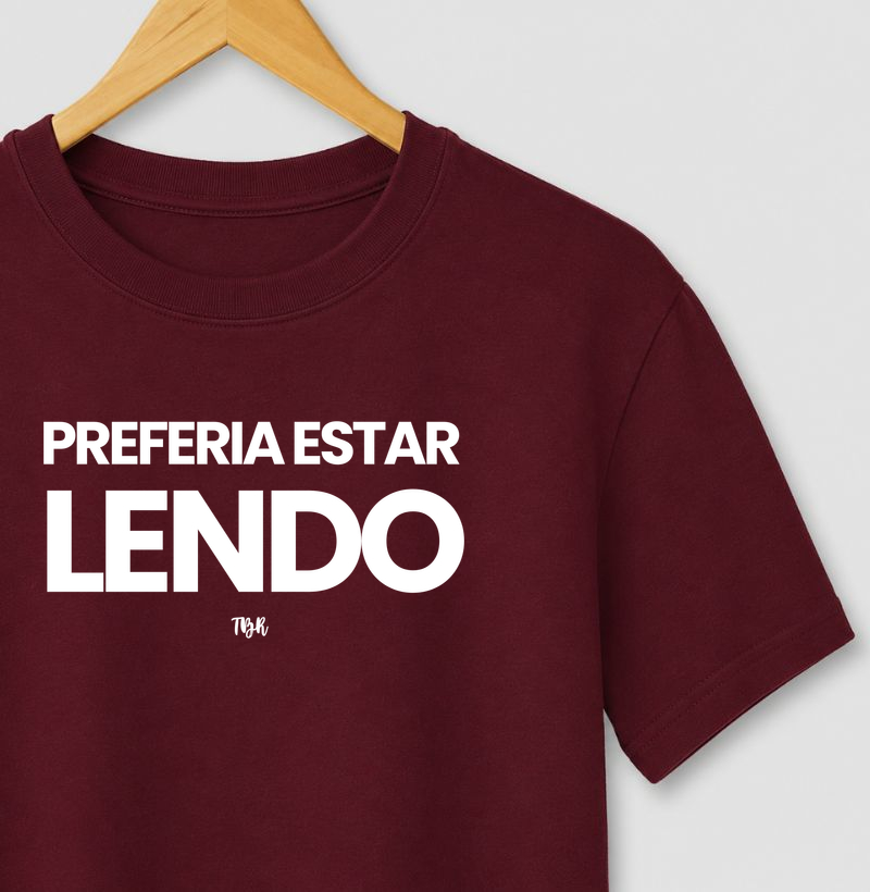 Preferia Estar Lendo