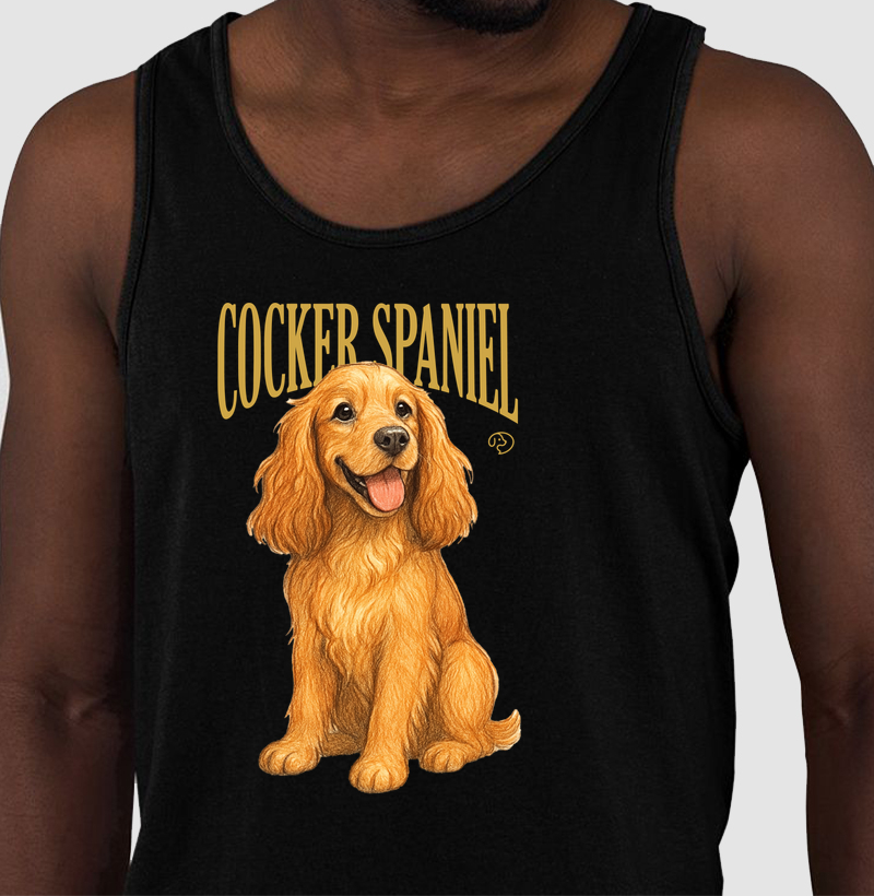 Cocker Spaniel Dourado Vintage - Regata