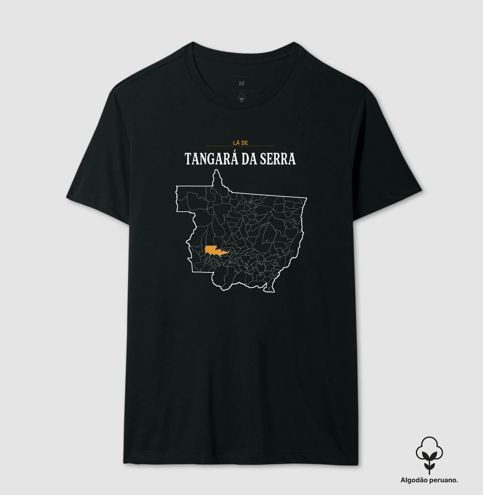 Tangará da Serra | Território MT - Camiseta Algodão Peruano