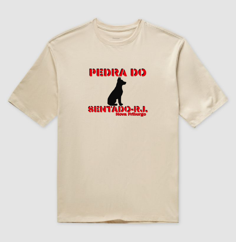 Camiseta Pedra do Cão Sentado.
