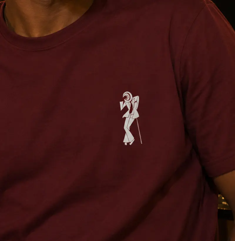 Camiseta - Malandro (estampa de bolso)