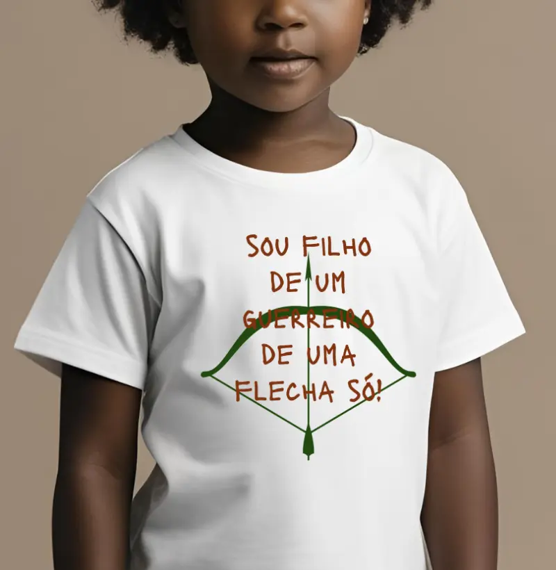 Sou filho de um guerreiro de uma flecha só!