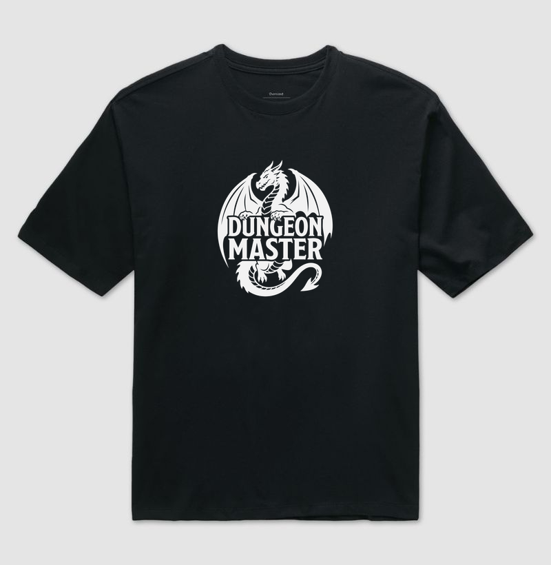 DUNGEON MASTER - Camiseta Oversized