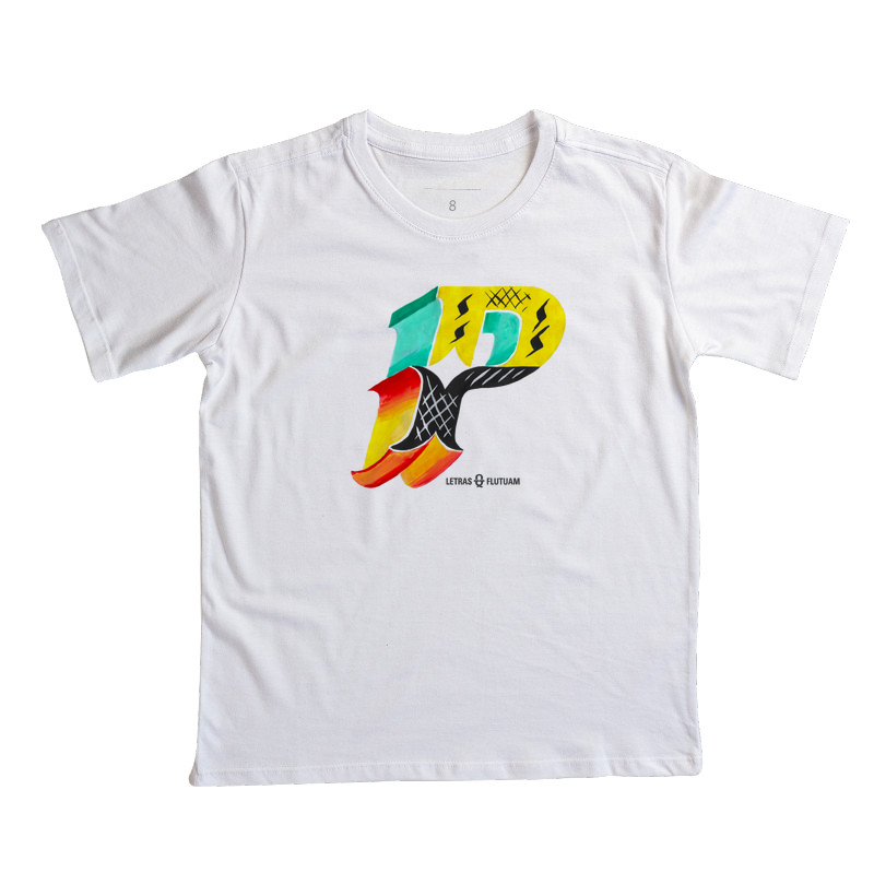 Camiseta Letra P