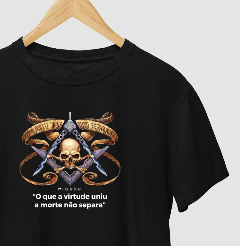 Camiseta Virtude x Morte - Mr. GADU