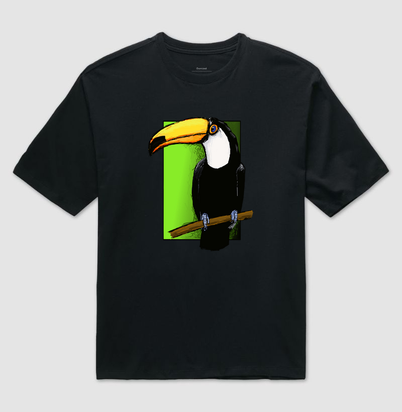 Camiseta Oversized O Tucano