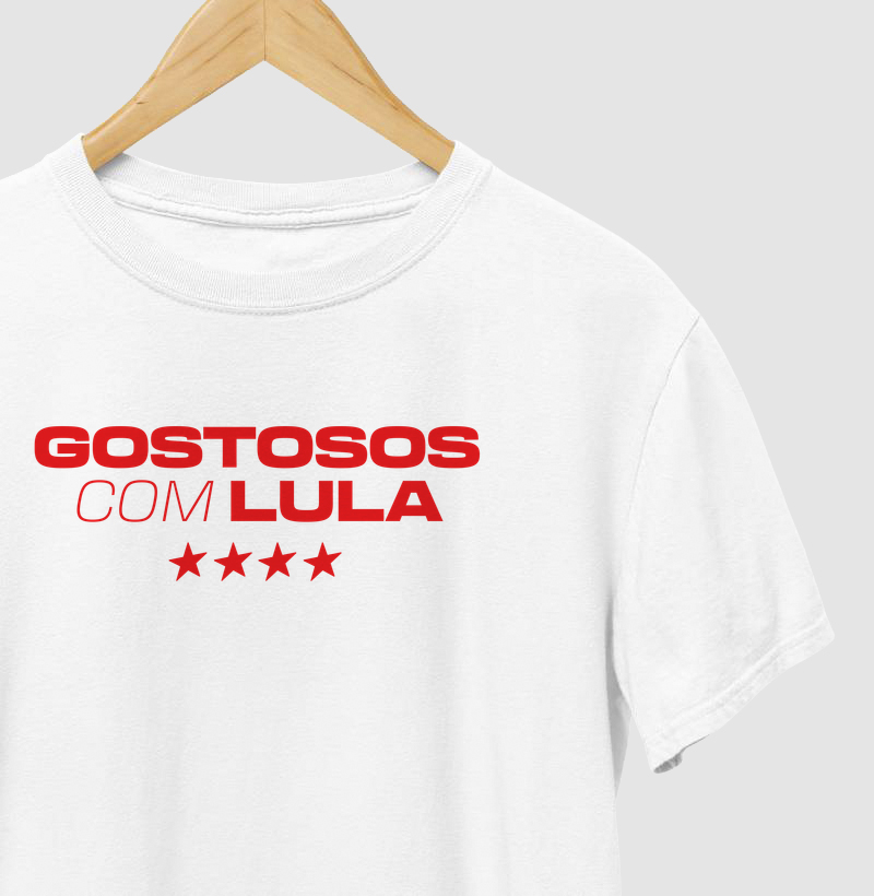 Gostosos com Lula - Camiseta