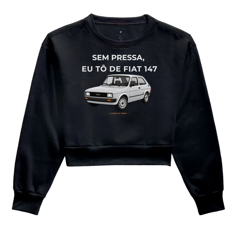 Sem pressa, eu tô de Fiat 147 - Prata