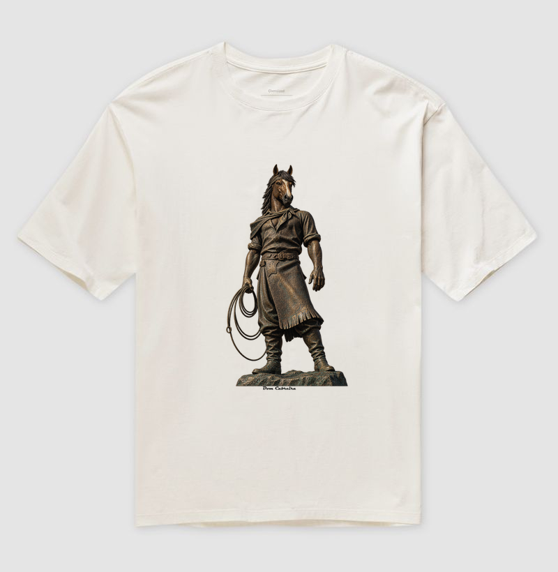 Camiseta Oversized Dom Laçador